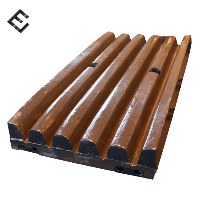 Stone Crusher Wear Resistant Part Fixed and Movable Jaw Plate