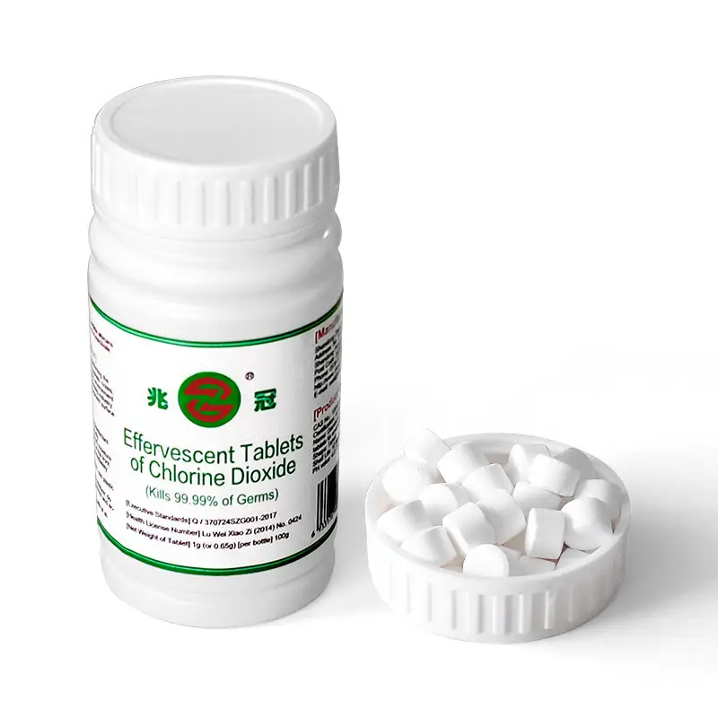 ZG-portable effervescent tablets of Chlorine Dioxide for LEGO baby toys sterilization