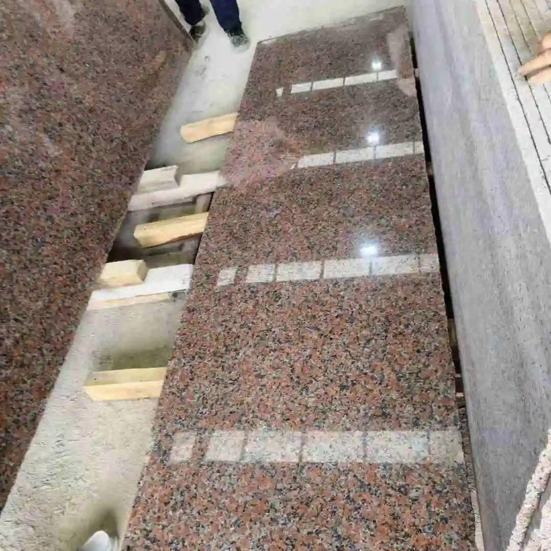 Classic pink porno granite pink granite slab Inexpensive pink floor tile