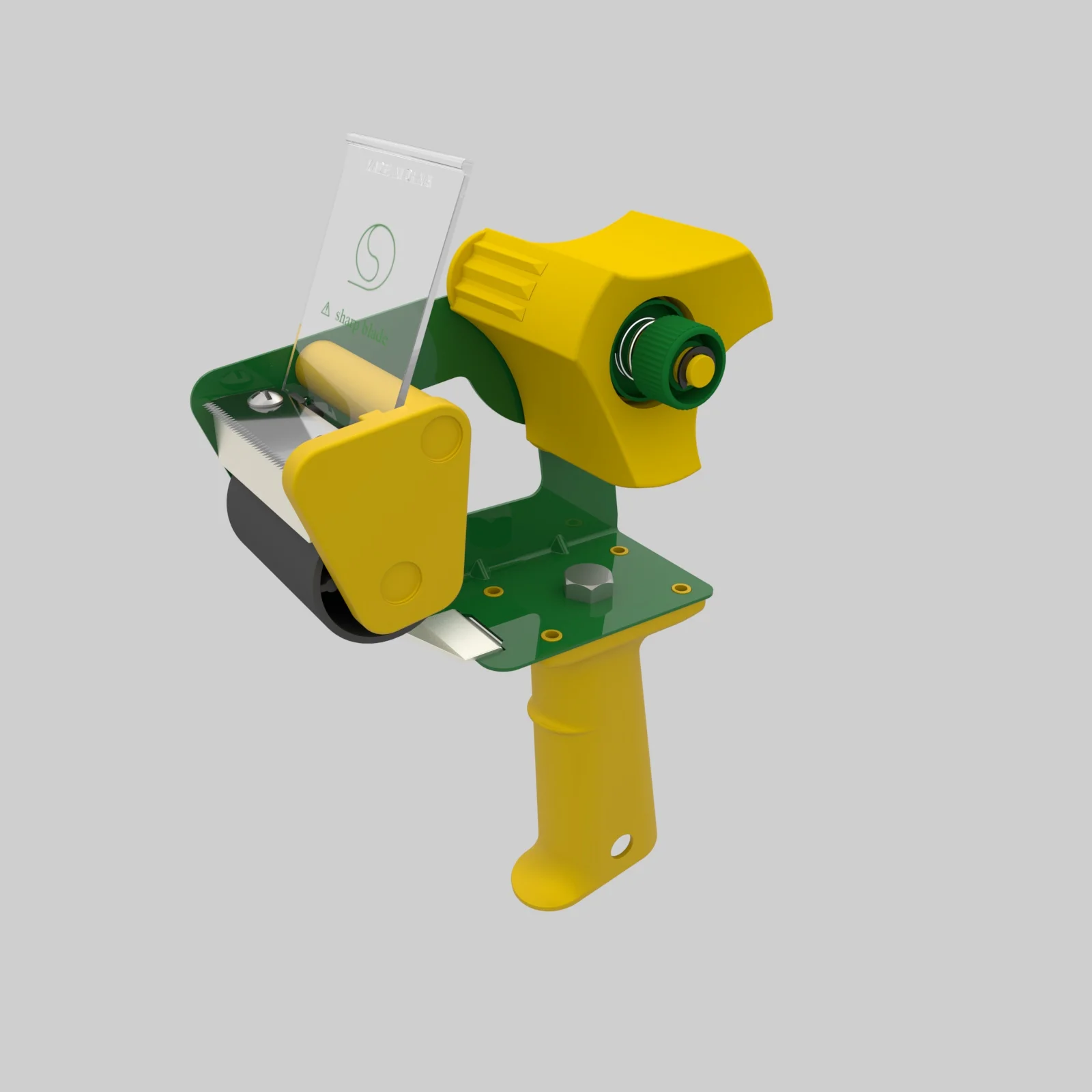 Дозатор ленты для пистолета с подвижным ножом, металлический упаковочный пистолет 48/50 мм/2 дюйма/2 дюйма