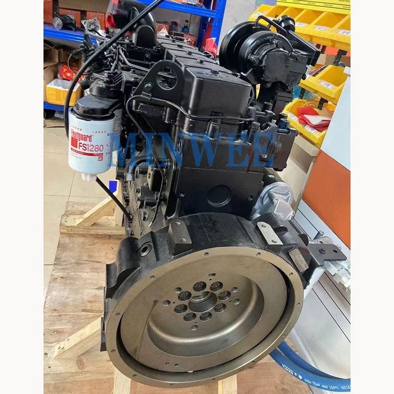Cummins engine assembly 6BT5.9 diesel engine 6bt 6bt engine assembly 6BT5.9 -CL50 construction machinery parts for PC220-7