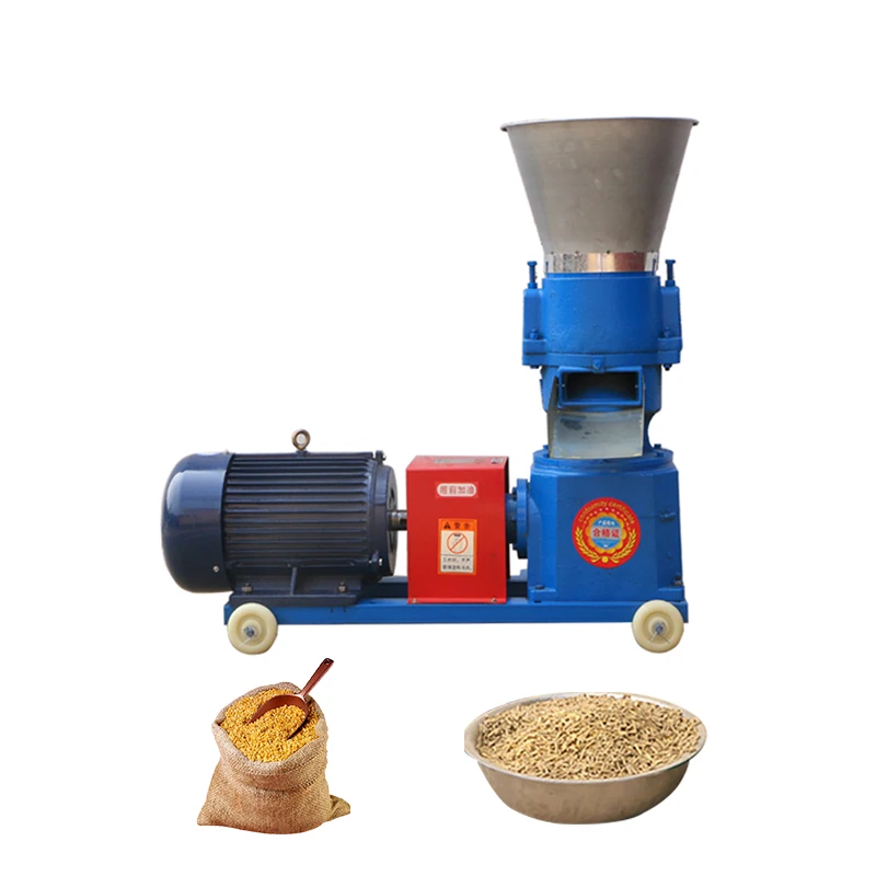 Factory new farms-use diesel engine animal feed pellet machine to make wood pellets compost pellet machine