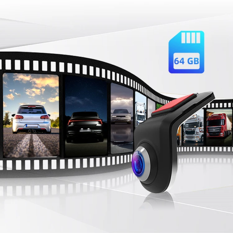 Wemaer HD 130 градусов Автомобильная видеорегистратор 1080P камера с одним объективом циклической записью режим наблюдения за парковкой 24 часа