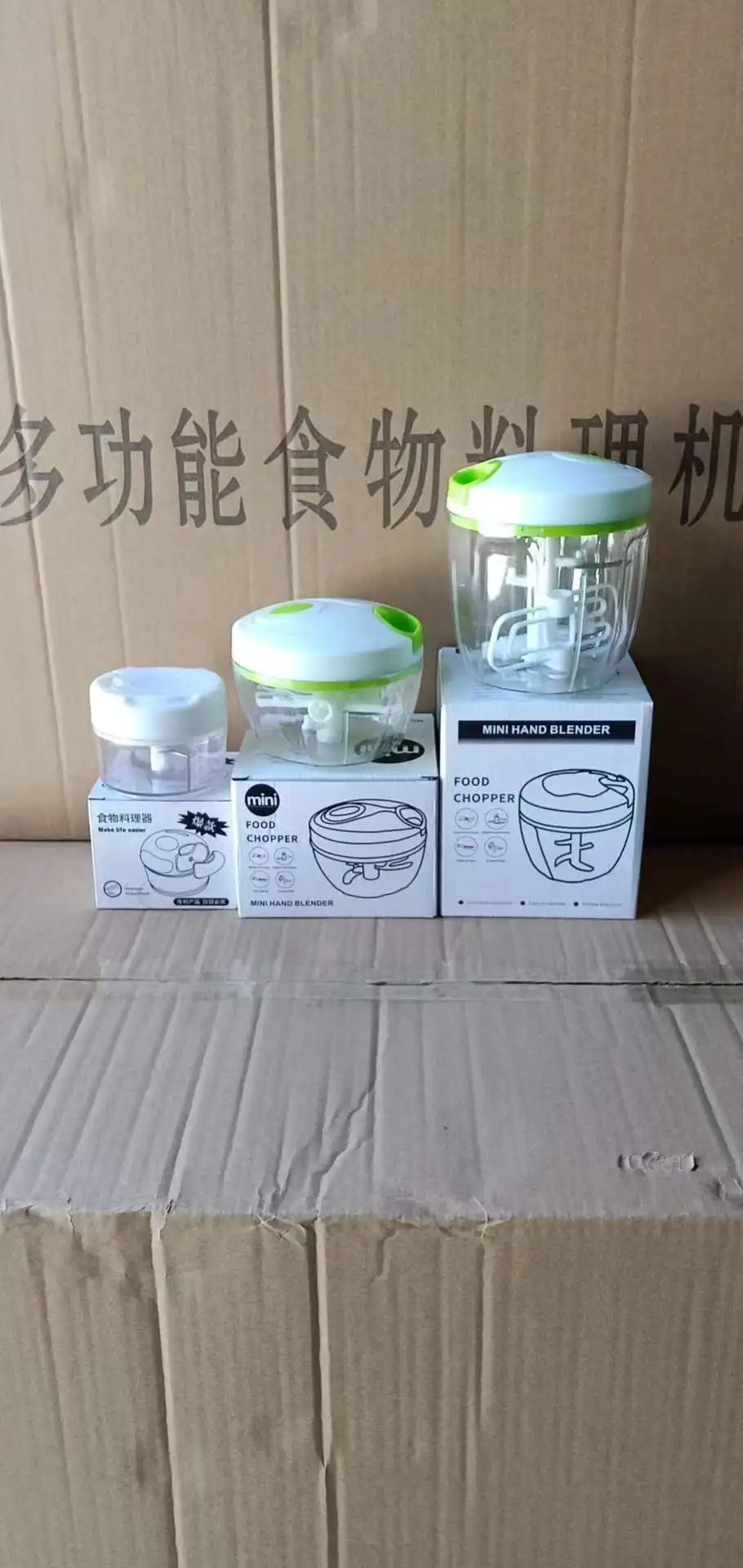 2023 Hot sale Food & Vegetable Cutter Multi-function Hand-pull 550ml Portable Manual Stirrer Onion Masher Garlic Chopper