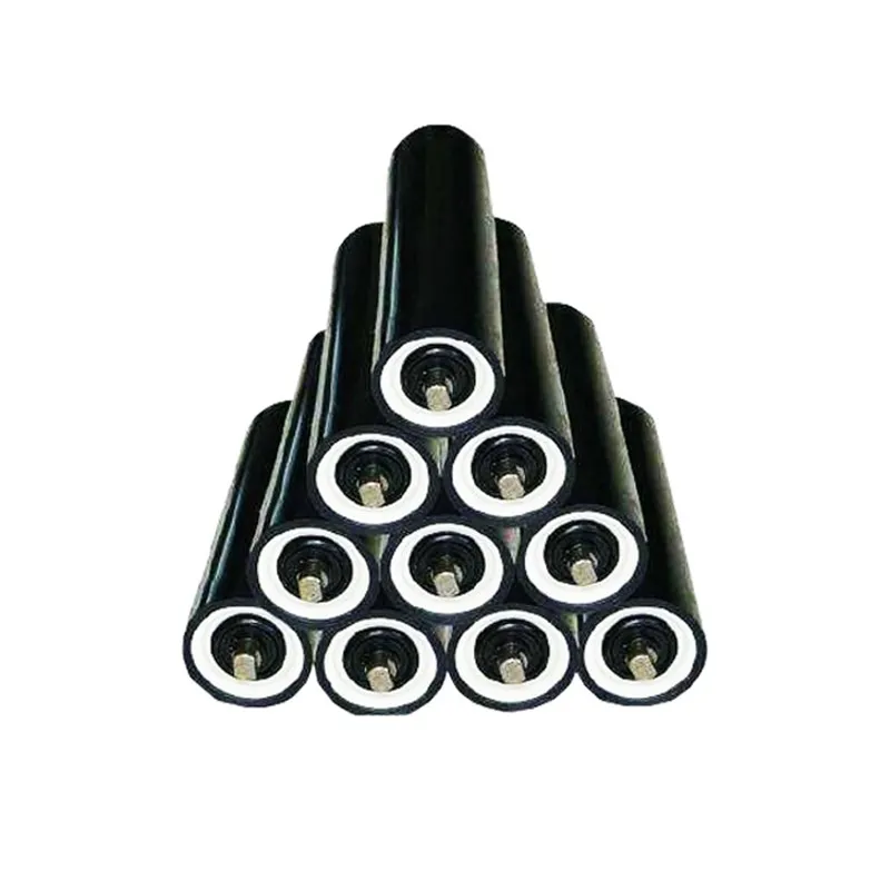 factory Price 108 Dia Belt Conveyor HDPE Transport Idler Roller