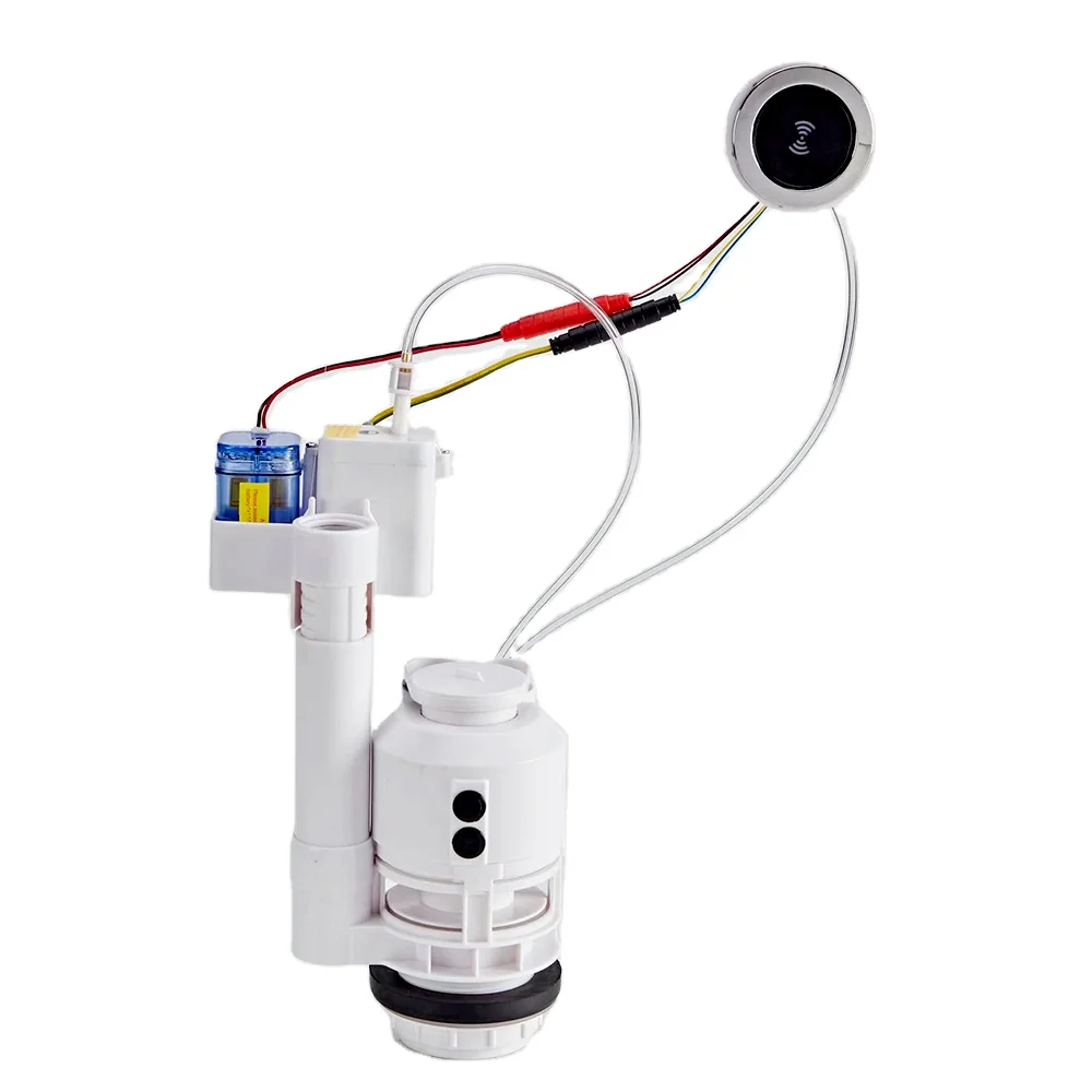 Customerized White Cabinet Toilet tank Touchless Sensor Toilet Flush Cistern Concealed cistern