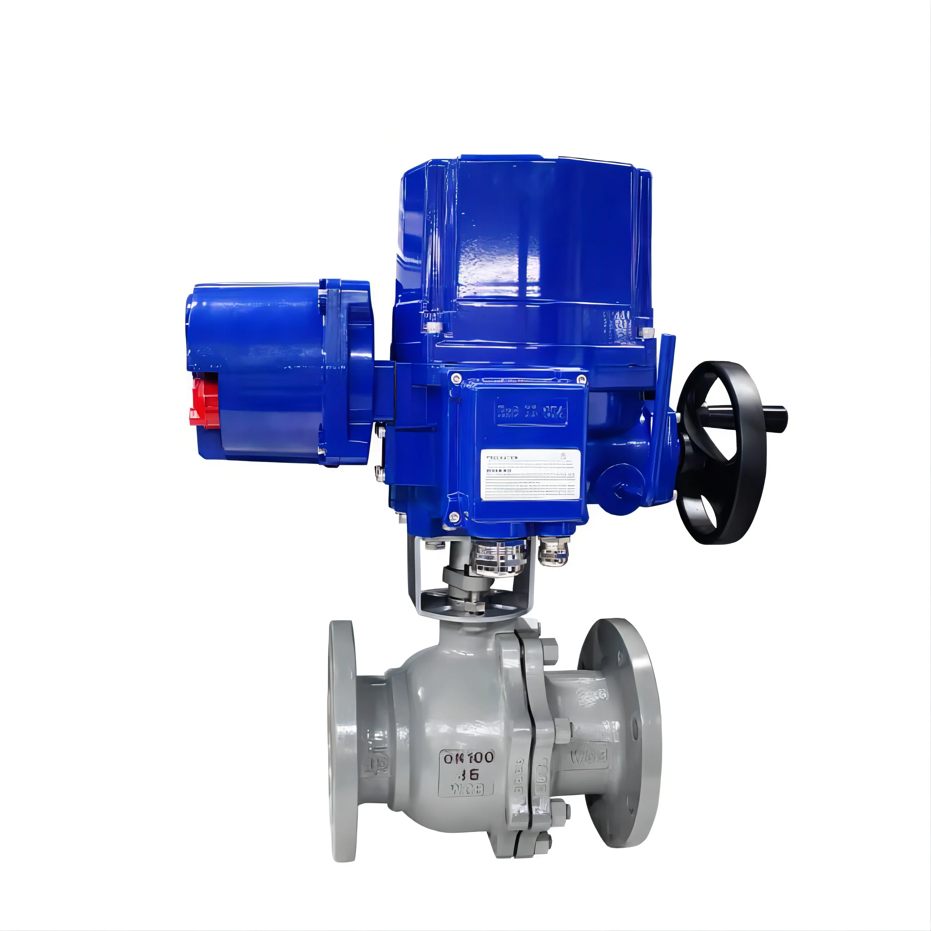 COVNA HK60-Q-F-LQ Series Explosion Proof 2 Way Electric Ball Valve Stainless Steel Rotary Ball Valve for Gas Lpg Industry