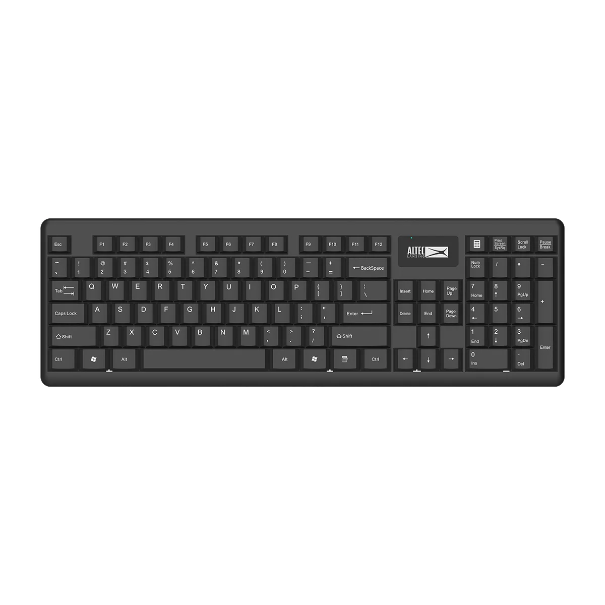 Беспроводная клавиатура ALTEC LANSING ALBK6314 104kkeys, плоский внешний вид, также легко работать
