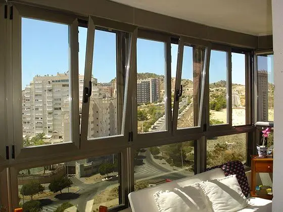 CBMMART Internal Bronze Casement Windows Aluminium Casement Window Profiles Tilt and Turn Windows