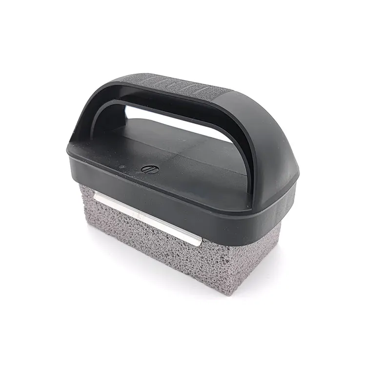 Bbq Grill Griddle Cleaning Brush Easy Holding Barbecue Grill Cleaning Brush For Cookware Pan