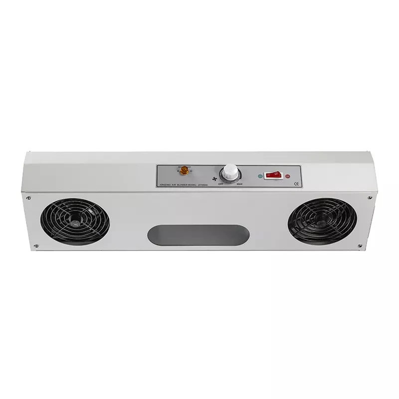 AC Industrial Lab Ionizer With filter TableTop Dust Removal Anti-Static Electrostatic Electronic Overhead Ionizing Air Blower