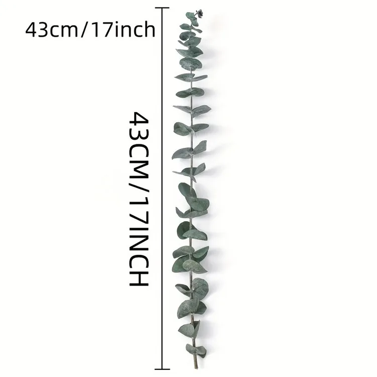 Natural Green Eucalyptus Stems Greenery Leaves Dried Flowers Preserved Eucalyptus Branches for Wedding Home Decoration