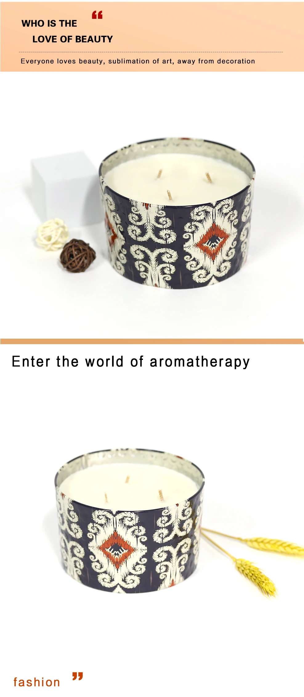 Hot Sale Handmade Natural Soy Bees Wax Luxury Custom Scent English Pear Lavender Scented Candles On Sales