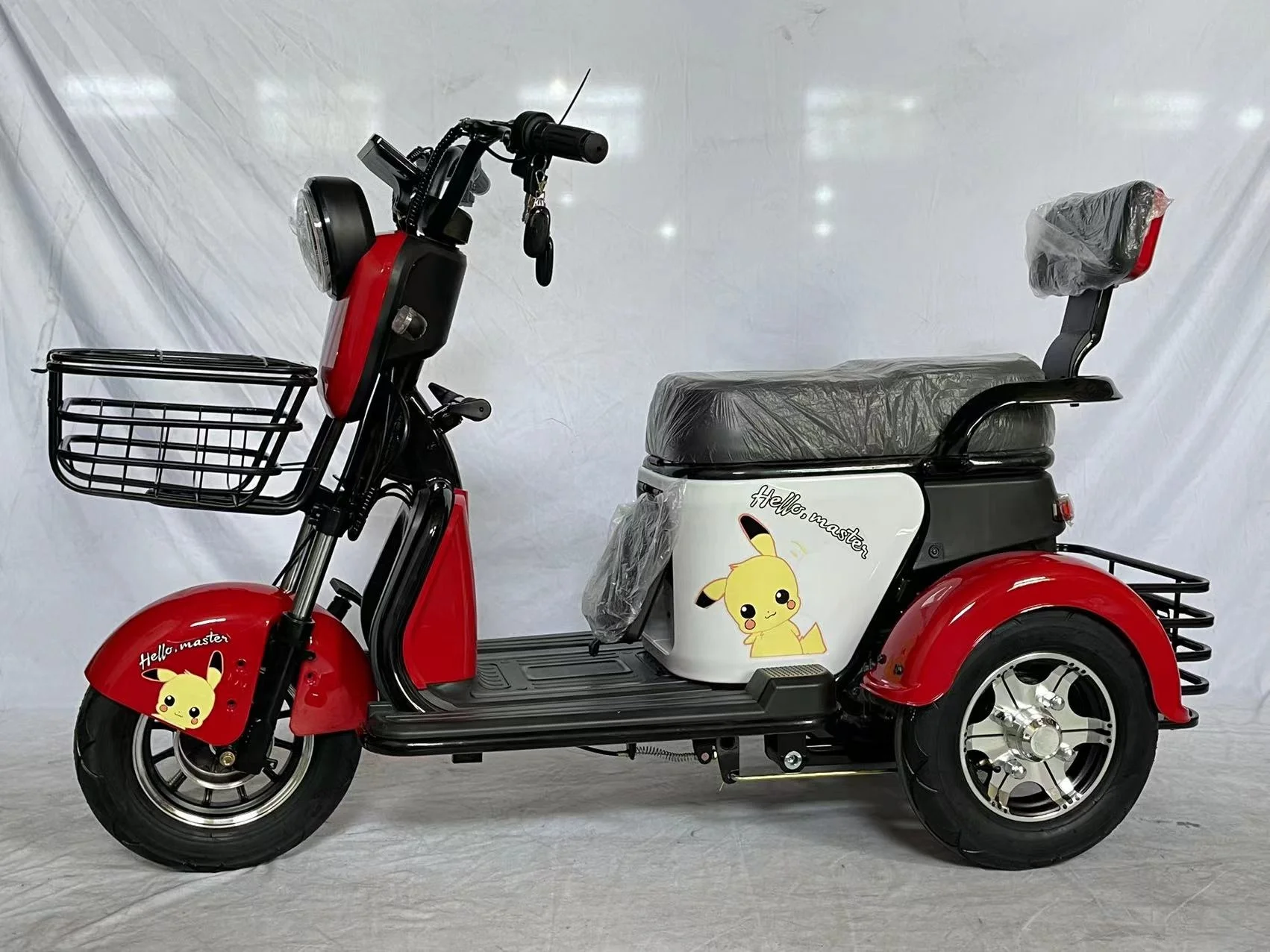 Chinese Manufacturer Big Power Electric Tricycle 3 Wheel Motorcycle Rickshaw Tricycle Electric Scooter for Adults