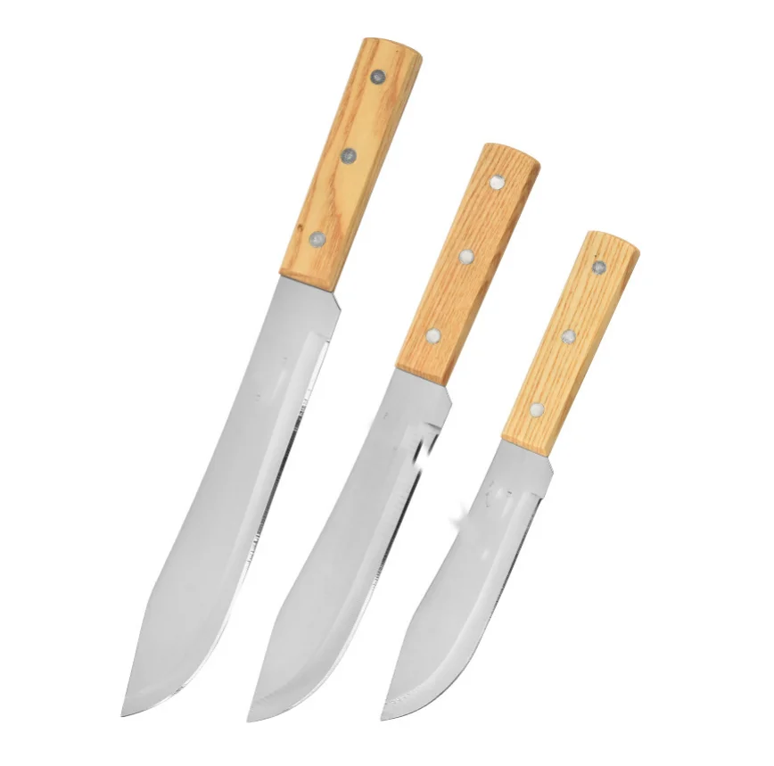 DF326 Customized 6 Inches 7inches 8 Inches Household Fruits Knife Kitchen Knives with Wood Handle