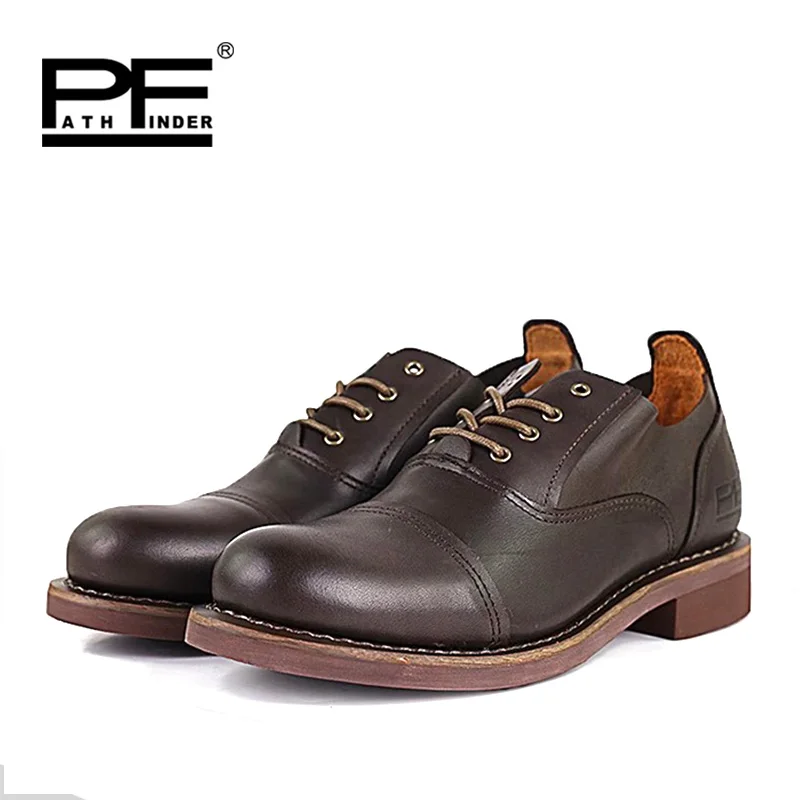 Work complete genuine leather shoes