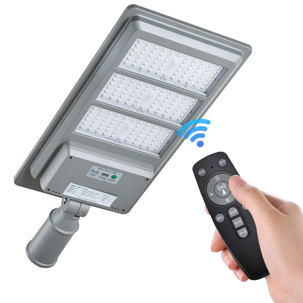All in One 300W Super Bright Sensor Motion Waterproof Garden Highways Park Outdoor Solar LED Light Solar Powered Street Light