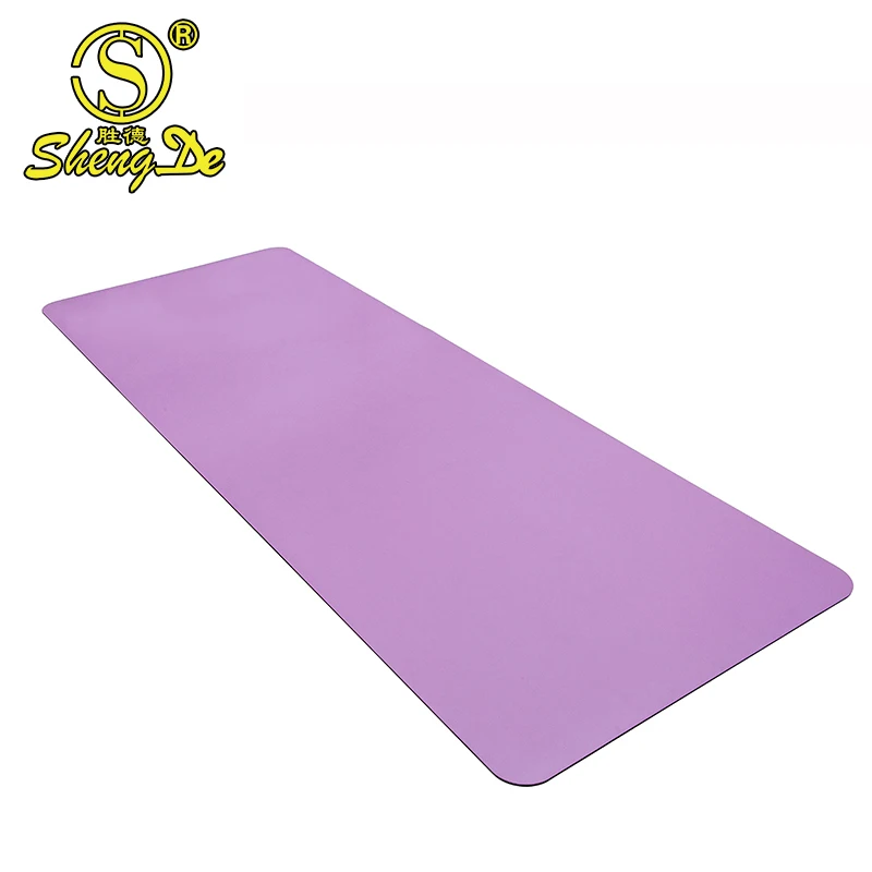 Sustainable Eco Friendly Sweat Absorb Gymnastics Pilates Rubber Yoga Mat PU