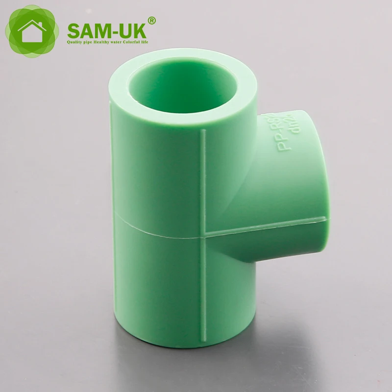 SAM-UK factory speciality product ppr pipe tee pipe fitting water supply 200mm ppr pipe and fittings