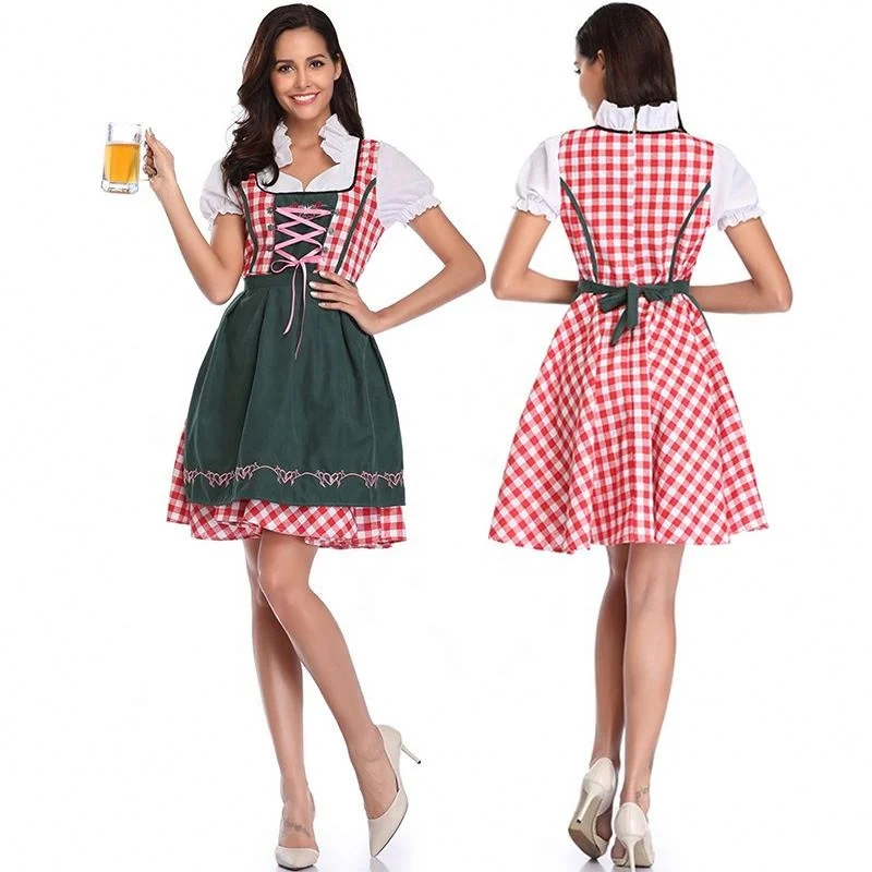 Sexy women party maid costume halloween cosplay uniform oktoberfest festival beer bar costumes germany beer festival fancy dress