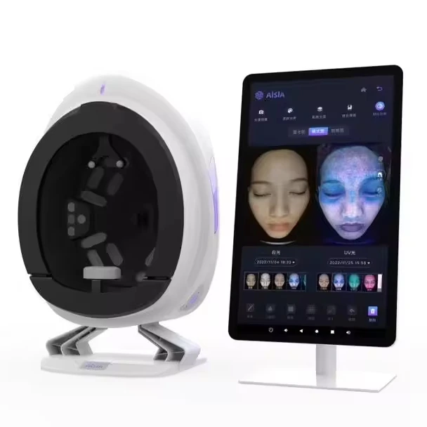 3D Beauty Face Skin Analyzer Equip Analysis Facial Care Skin Analyzer Salon Machines Skin Test Device Price For Sale