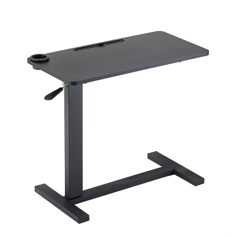 Adjustable Stainless Steel Folding Multifunctional Mobile Laptop Dining Cheap Hospital Overbed Table