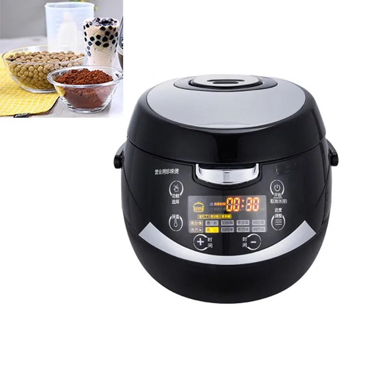 Bubble Tea Shop 900W automatic cooking machine tapioca cooker 5l automated cooking boba machine tapioca pearls