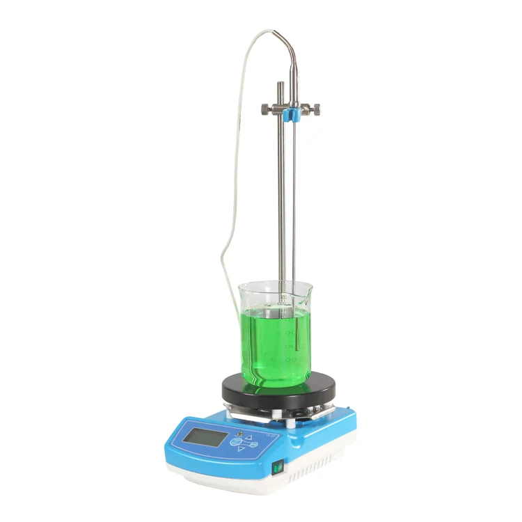 
CE certified china laboratory hot plate electronic lab magnetic stirrer with heating 
