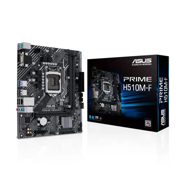 Хорошая цена H510 H610 материнская плата для ASUS PRIME H510M-F LGA1200 DDR4 H510 чипсет игровая материнская плата
