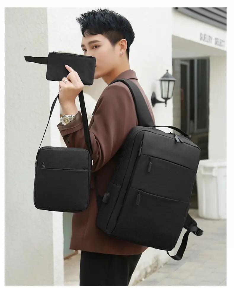 kalanta Super Light Multi Functional Traveling Business Computer Laptop Backpacks With USB