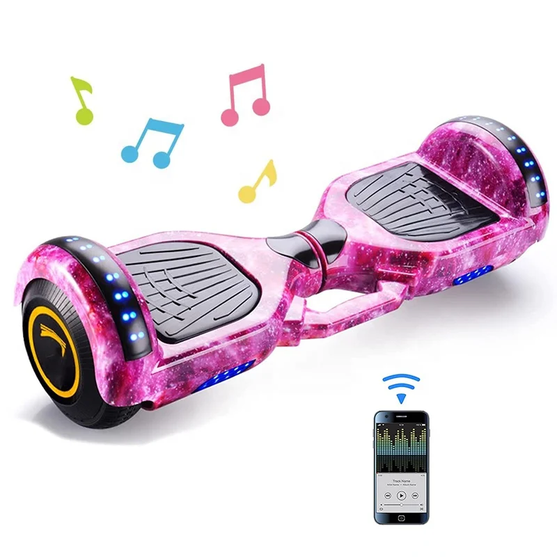 Two Wheel 6.5 inch Smart Self Balancing scooters cheap hover board hoverboards Adult Children electric balance scooter