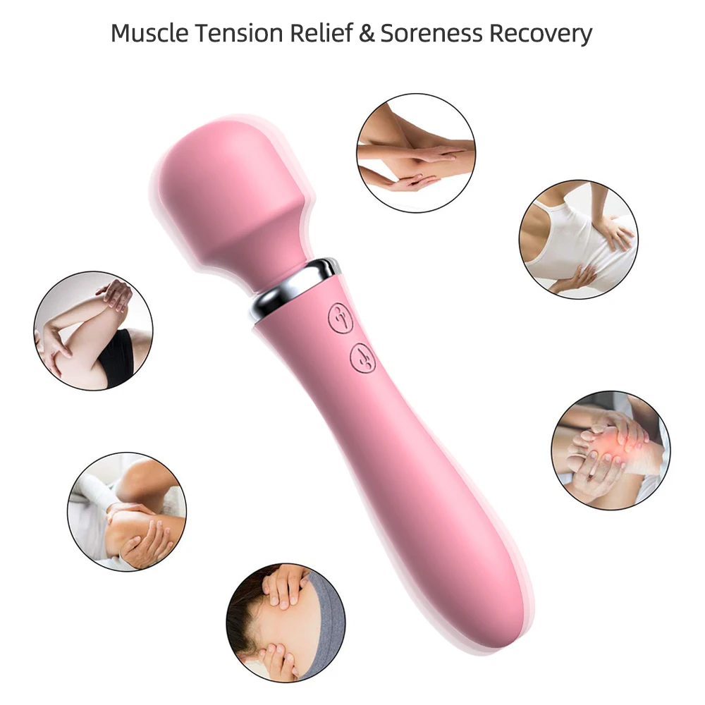 10 Mode Powerful Big Double Vibrators for Women massage Wand Body Massager Sex Toy for women Clitoris Female other Sex Products%
