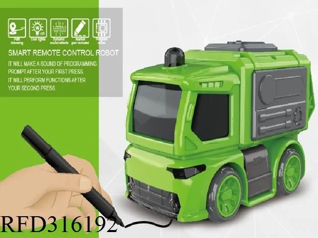 Kids toy electronic drawing line tracking follower robot electric smart robot toy