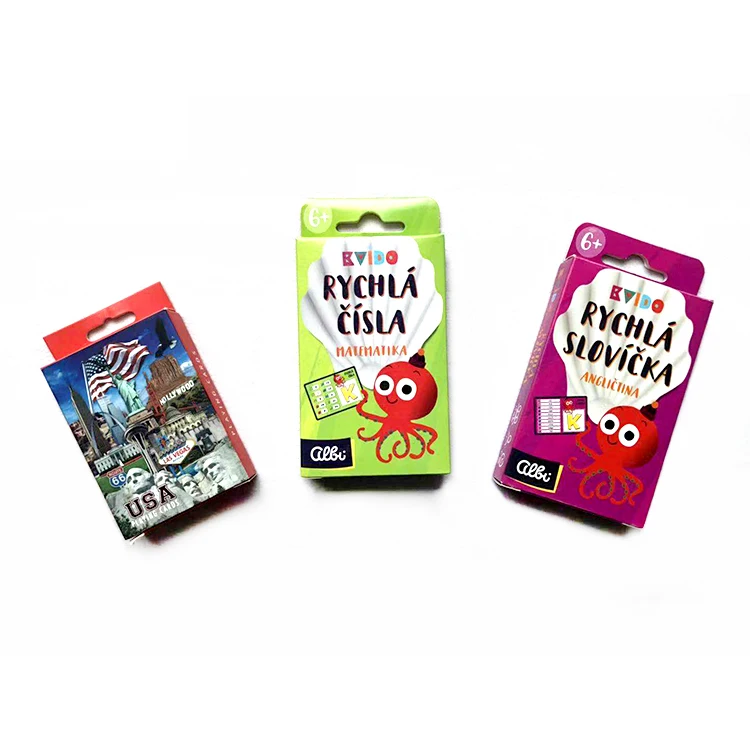 Персонализированная колода карточных игр персонализированная бумажных игральных карт покерная карта