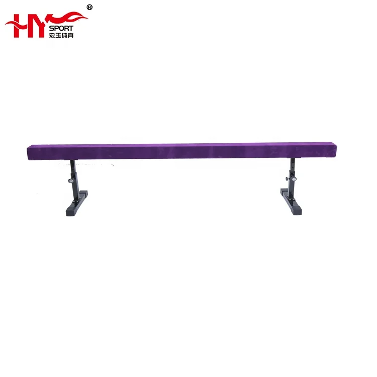 
Dance adjustable children folding gymnastic training balance beam for home 