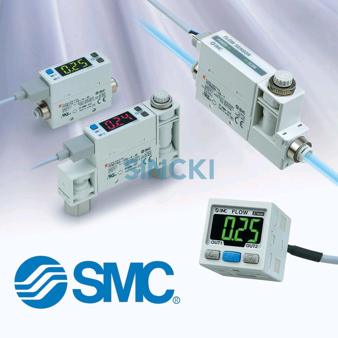 SMC pneumatics pneumatic cylinder air cylinder solenoid valve PU hose with competitive price