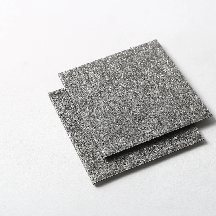 20 40 micron Parking Heater Fiber Felt Stainless Steel 310S Fecral Heating Film Metal Sintered Fiber felt