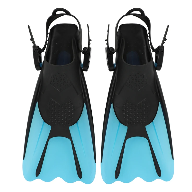 Cheapest price diving fins customizable antiskid comfortable full foot warp swimming fins
