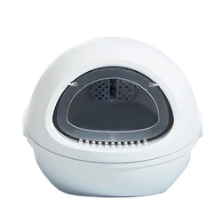 Wholesale Cute Cat Litter Box Cat Toilet Big Built-In Shovel Large Closed Cat Litter Box
