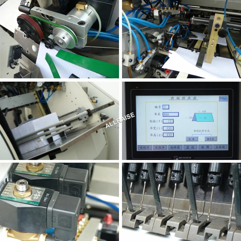 High Quality High Speed Full-automatic Book Sewing Machine Free Hands Paper Book Binding Machine