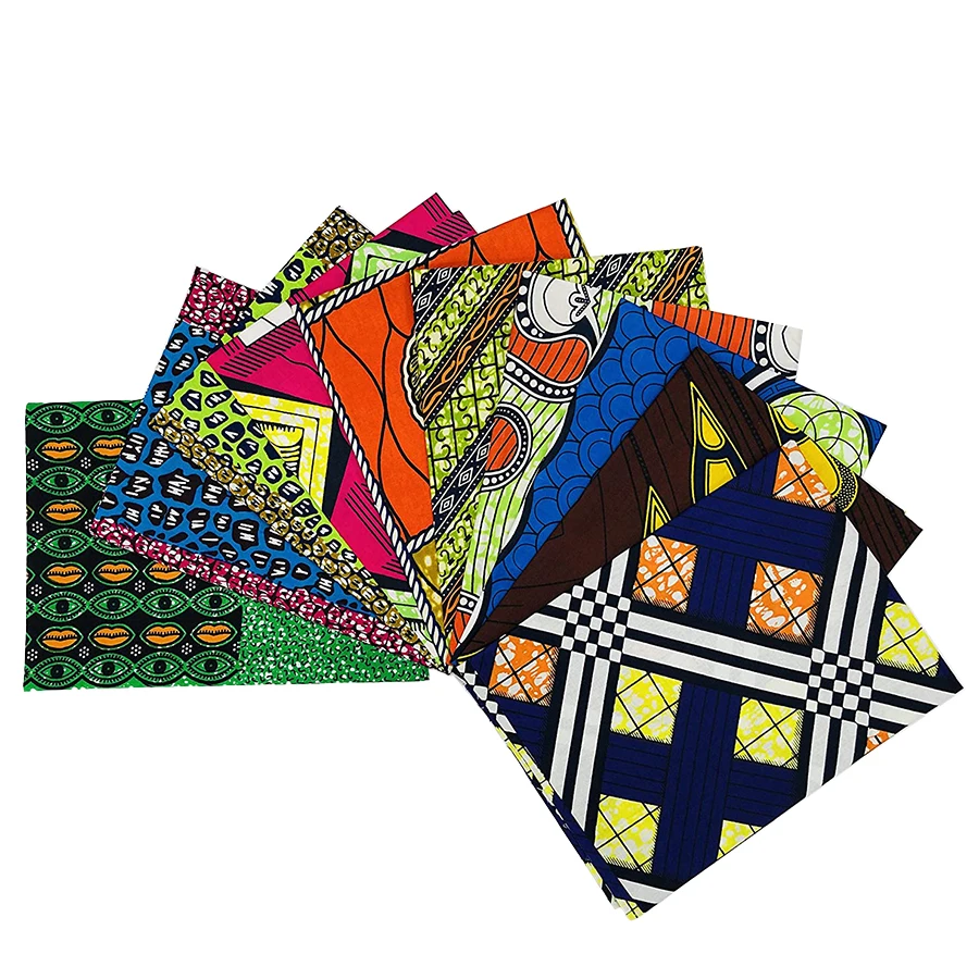 Best Selling Pure Cotton Ethnic African Batik Cloth Ankara Fabric African Wax Print Hollandais