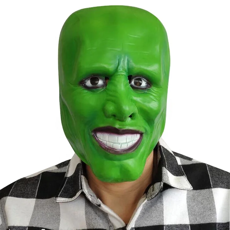 Scary The Jim Cosplay Masks Halloween Adult Latex Mask Movie Costume Toy Props Party Fancy Dress