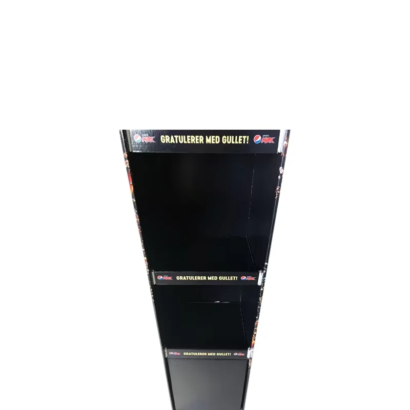 Advertising Pop Cardboard Display Unit Box Carton Small Counter Table Top Snack Bar Display Stand Cardboard Display Stand