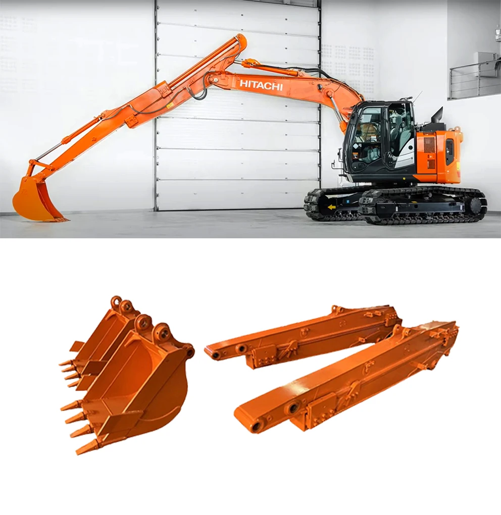 telescopic excavator boom excavator telescopic boom telescopic hydraulic cat zaxis 130 long arm