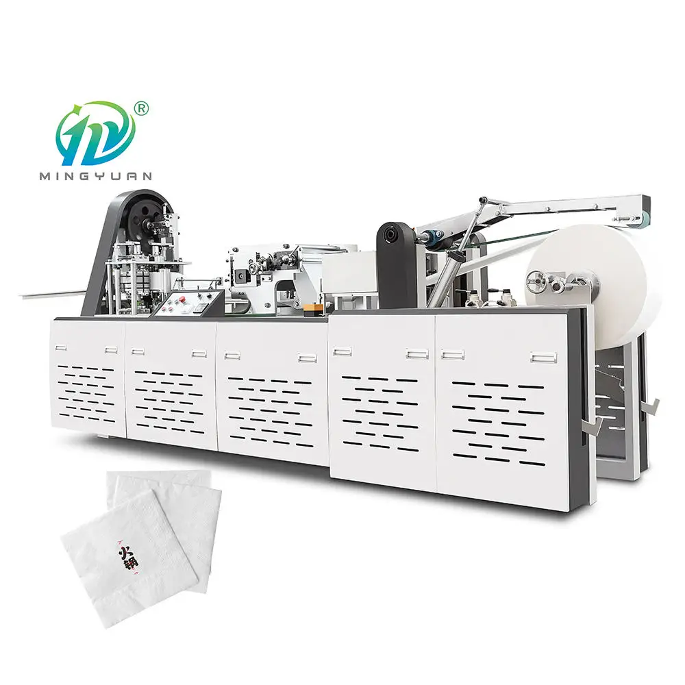 Automatic Toilet Tissue Paper Making Machine Small Folding Napkin Paper Machine