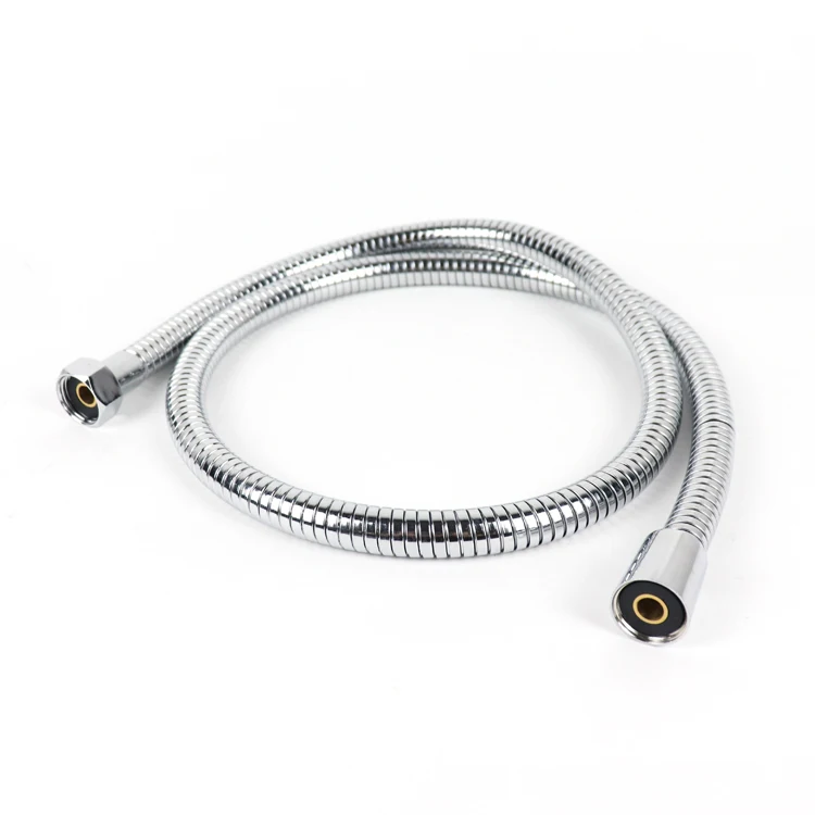 Shower hose manufacture 1.5m chrome shower hose spiral shower hose stainless steel
