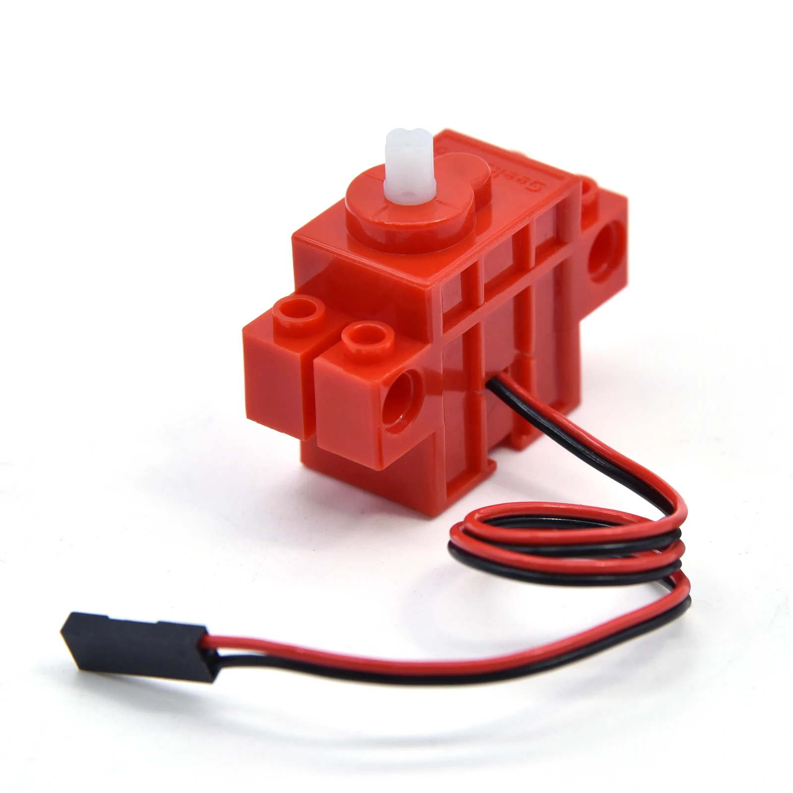 Geekservo Red Servo Motor For Arduino For Microbit For Raspberry Pi Smart Car Robot Servo Motor Compatible With Lego