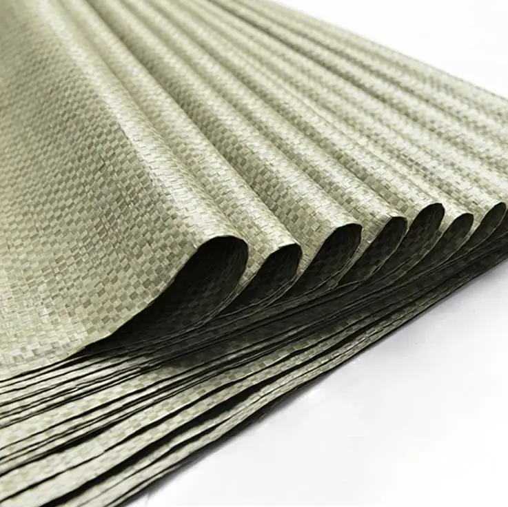 
Manufacturer Customized Lowest Price Green Recycled PP Woven Bag For Packaging Construction Waste Building Garbage Sand Feed 