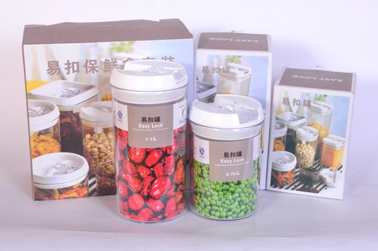 2 шт./комплект, пластиковые вакуумные контейнеры с крышками для хранения пищевых продуктов