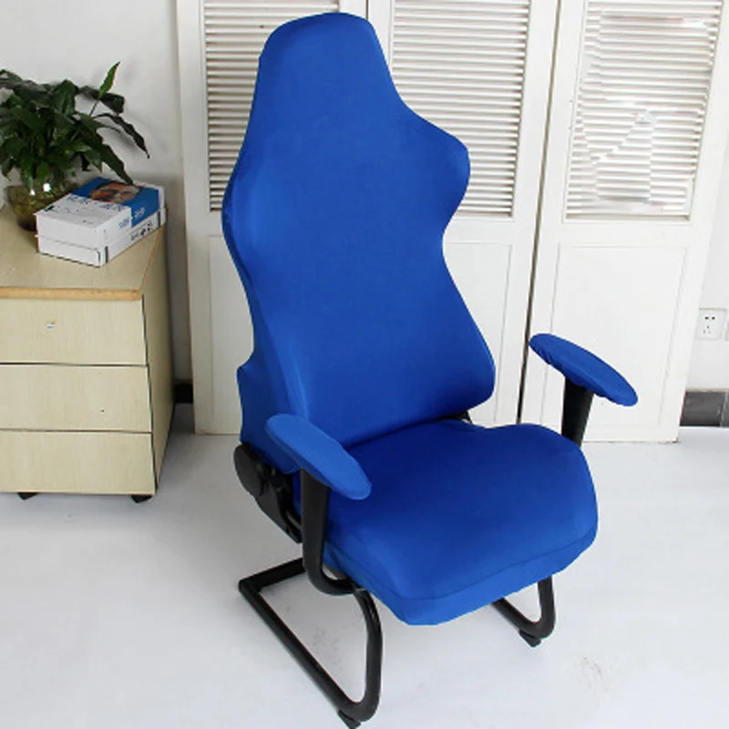 Computer Desk Chair Slipcovers Spandex Jacquard Stretch Gaming Chair Cover.jpg